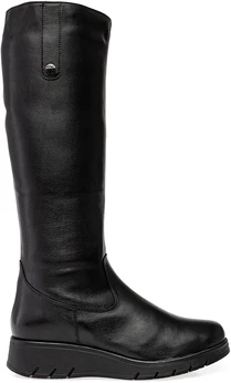 Женские черные сапоги Janita (Натуральный мех)