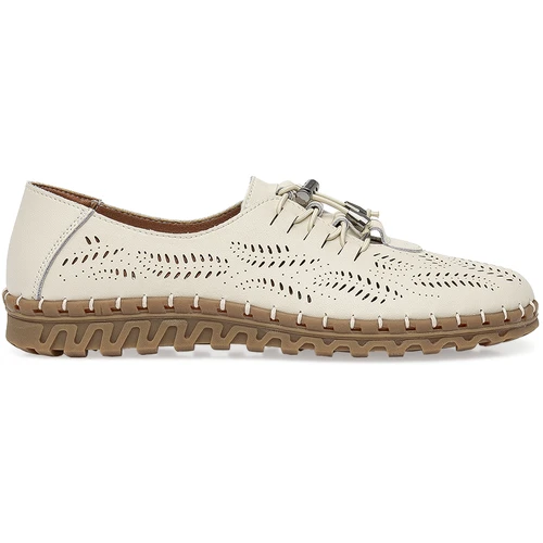 Женские бежевые полуботинки Baden