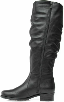 Женские черные сапоги Janita (Байка)