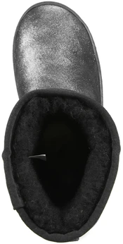 Женские серебряные угги Baden (Натуральная шерсть)