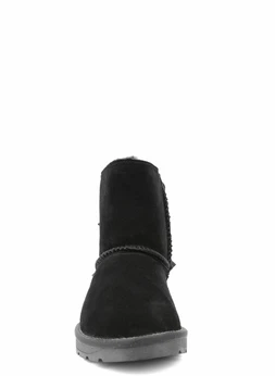 Женские черные угги Baden (Натуральная шерсть)