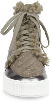 Женские бежевые ботинки Balex (Натуральный мех)