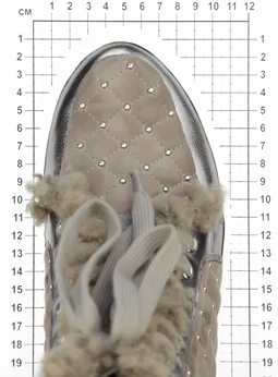 Женские бежевые ботинки Balex (Натуральный мех)