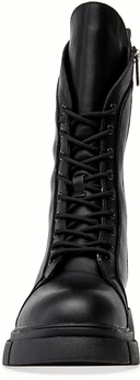 Женские черные ботинки Baden (Натуральная шерсть)