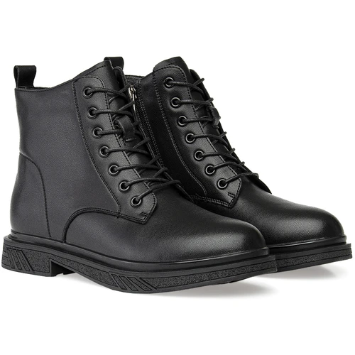 Женские черные ботинки Baden (Байка)