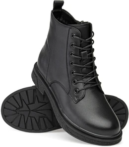 Женские черные ботинки Baden (Байка)