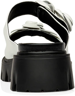 Женские белые сабо Lavida