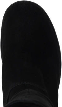 Женские черные полусапоги Janita (Натуральный мех)