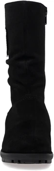 Женские черные полусапоги Janita (Натуральный мех)