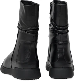 Женские черные полусапоги Wilmar (Натуральная шерсть)