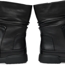 Женские черные полусапоги Wilmar (Натуральная шерсть)