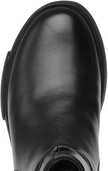 Женские черные полусапоги Wilmar (Натуральная шерсть)