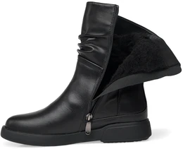 Женские черные полусапоги Wilmar (Натуральная шерсть)