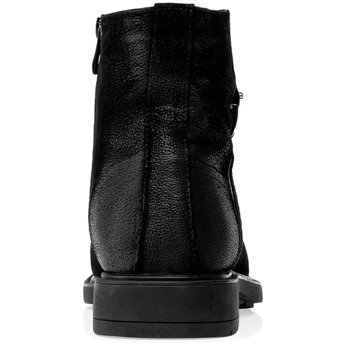 Мужские черные ботинки Roscote (Натуральный мех)