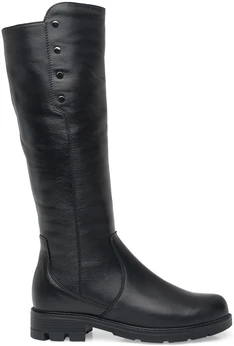 Женские черные сапоги ALEXIA LEVINI (Натуральный мех)