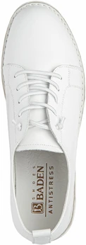 Женские белые кеды Baden