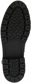 Женские черные ботинки Remonte (Натуральная шерсть)