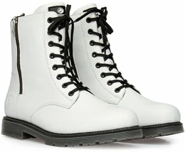 Женские белые ботинки Remonte (Натуральная шерсть)