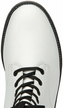 Женские белые ботинки Remonte (Натуральная шерсть)