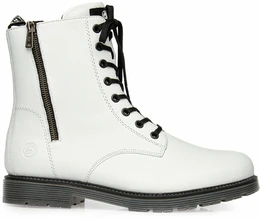 Женские белые ботинки Remonte (Натуральная шерсть)