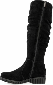 Женские черные сапоги Janita (Натуральный мех)