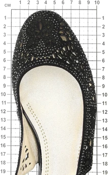 Женские черные босоножки Ascalini