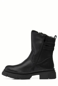 Женские черные ботинки Baden (Натуральная шерсть)