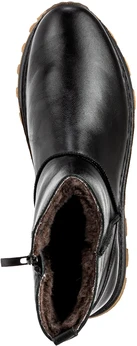 Мужские черные ботинки Shoiberg (Натуральная шерсть)