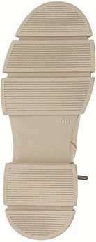 Женские бежевые ботинки Baden (Натуральная шерсть)