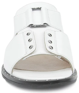 Женские белые сабо Dakkem