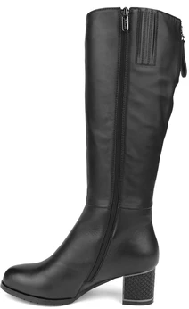 Женские черные сапоги Bludo (Евромех)