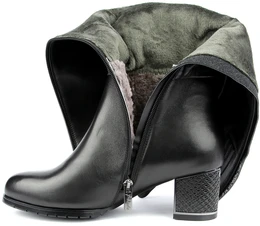 Женские черные сапоги Bludo (Евромех)