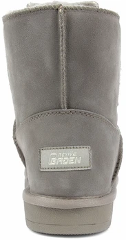 Женские серо-коричневые угги Baden (Натуральная шерсть)