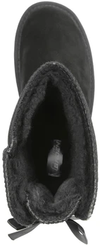 Женские черные угги Baden (Натуральная шерсть)