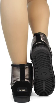 Женские бронзовые угги Baden (Натуральная шерсть)