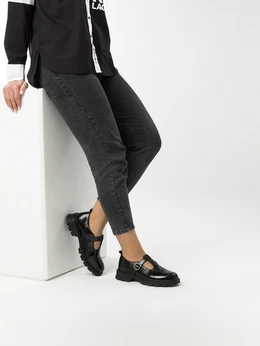 Женские черные туфли Baden