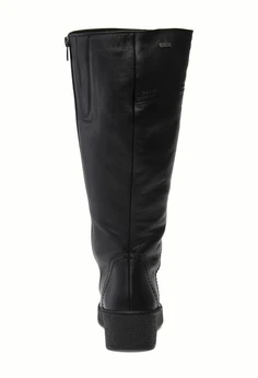 Женские черные сапоги Romer (Натуральный мех)