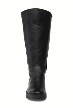 Женские черные сапоги Romer (Натуральный мех)