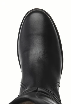 Женские черные сапоги Romer (Натуральная шерсть)