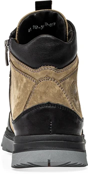 Мужские зеленые ботинки Shoiberg (Натуральная шерсть)