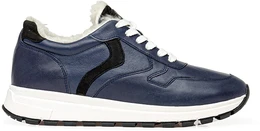 Женские синие кроссовки Shoiberg (Натуральная шерсть)